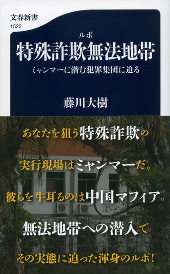 ルポ 特殊詐欺無法地帯 ミャンマーに潜む犯罪集団に迫る』藤川大樹