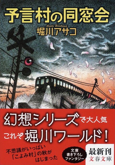 「幻想」シリーズの堀川アサコ　<br />「予言村」シリーズも快進撃！