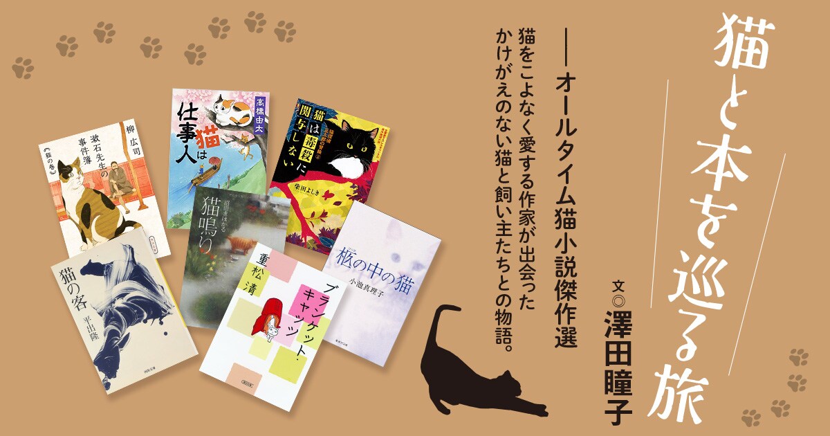 澤田瞳子「猫と本を巡る旅──オールタイム猫小説傑作選」