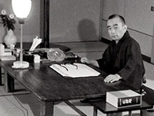 舟橋聖一の仕事場