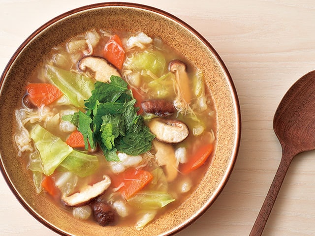 あたためるだけですぐ食べられる！ 作りおき野菜スープの素【第3回